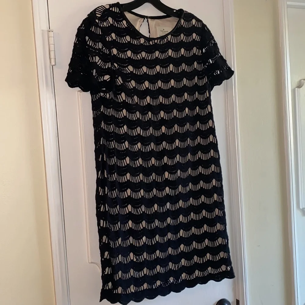 kate spade virginia scalloped lace dress